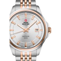 Swiss Military SM34104.07 Reloj Hombre Clásico Cristal de zafiro 40mm 10ATM