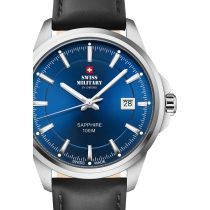 Swiss Military SM34104.10 Reloj Hombre Clásico Cristal de zafiro 40mm 10ATM