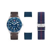 Swiss Military Hanowa SMWGB0004902-SET Reloj Hombre Nomad Set 43mm 10ATM