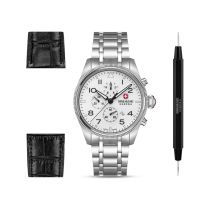 Swiss Military Hanowa SMWGI0005701-SET Reloj Hombre Thunderbolt Northern Night Cronógrafo Set 43mm 10 ATM