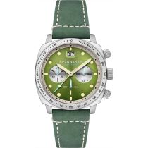 Spinnaker SP-5068-06 Reloj Hombre Hull Cronógrafo Shire Green 42mm 10ATM
