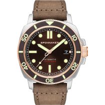Spinnaker SP-5088-04 Hull Diver Automatico Reloj Hombre 