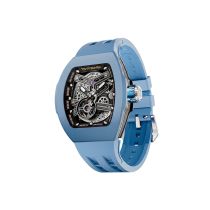 Tsar Bomba TB8218(1+2)CF/FKM-03WH/LTBU Reloj Hombre Atomic Conjunto 45mm 10ATM