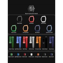 Tsar Bomba TB8218(1+7)FKM-03 Reloj Hombre Atomic Combo Reloj Automático Intercambiable 45mm 10ATM 