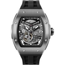 Tsar Bomba TB8228T-01 Reloj Hombre Elemental Titanio Automatico 45mm 5ATM 