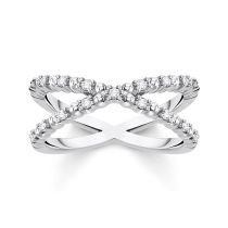 Thomas Sabo anillo de mujer TR2318-051-14-58 bolas, tamano 58