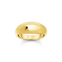 Thomas Sabo TR2472-413-39-54 Bold - Atemporal anillo dorado para señora