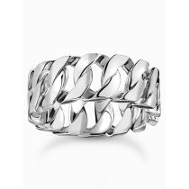 Thomas Sabo TR2497-637-21-64 Anillo unisex - cadena eslabones anchos plata