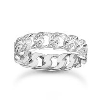 Thomas Sabo TR2500-051-14-56 Anillo - cadena eslabones Plata Señoras