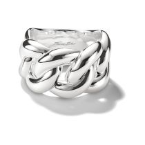 Thomas Sabo TR2521-001-21-58 Anillo Trenzado Bold Plata Mujer