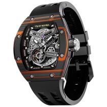 Tsar Bomba TB8218CF-BlackOrange Reloj Hombre Atomic Twin Reloj Automático Intercambiable 45mm 10ATM 