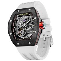 Tsar Bomba TB8218CF-EliteWhite Reloj Hombre Atomic Twin Reloj Automático Intercambiable 45mm 10ATM 