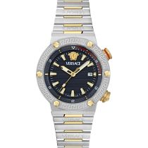 Versace VE8G00424 Reloj Hombre Greca Logo Diver 43mm 10ATM 