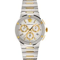 Versace VEZ900321 Reloj Hombre Greca Logo Chrono 43mm 5ATM 