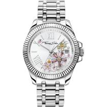 Thomas Sabo WA0381-201-201 Reloj Mujer Flores 33mm 5ATM 