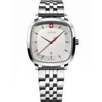 Wenger 01.1921.101 Reloj Hombre Vintage Clásico 37mm 5ATM