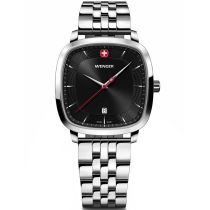 Wenger 01.1921.102 Reloj Hombre Vintage Clásico 37mm 5ATM
