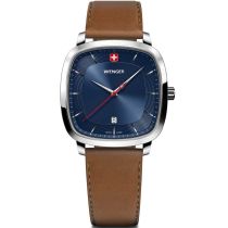 Wenger 01.1921.106 Reloj Hombre Vintage Clásico 37mm 5ATM