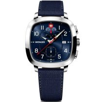 Wenger 01.1933.110 Reloj Hombre Vintage Sport Cronógrafo 40mm 5ATM