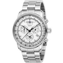 Zeppelin 7680MB-1 Reloj Hombre Alarm Cronógrafo 100 años 43mm 5ATM