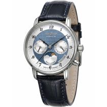 Zeppelin 8537-3 Reloj Hombre Friedrichshafen Fase Lunar 35mm 5ATM