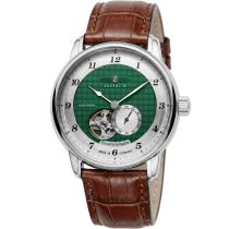 Zeppelin 8566-2 Reloj Hombre Friedrichshafen Open Heart Automático 40mm 5ATM 
