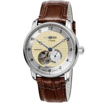 Zeppelin 8566-5 Reloj Hombre Friedrichshafen Open Heart 41mm 5ATM 