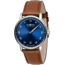 Zeppelin 8643-3 Monotimer Reloj Mujer 36mm 5ATM
