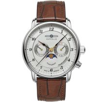 Zeppelin 8536-1 Reloj Hombre Friedrichshafen Fase Lunar 40mm 5ATM 