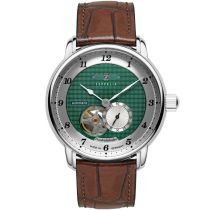 Zeppelin 8566-2 Reloj Hombre Friedrichshafen Open Heart Automático 40mm 5ATM 