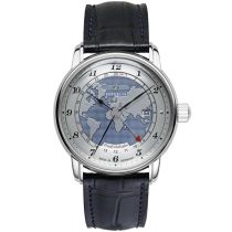 Zeppelin 8596-3 Reloj Hombre Friedrichshafen GMT Automático 42mm 5ATM 