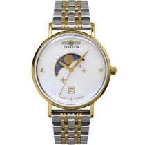 Zeppelin 7133M-5 Luna Fase Lunar Reloj Mujer 36mm 5ATM
