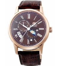 Reloj Orient Hombre Automático RA-AC0M01S10B Piel Marrón — Joyeriacanovas