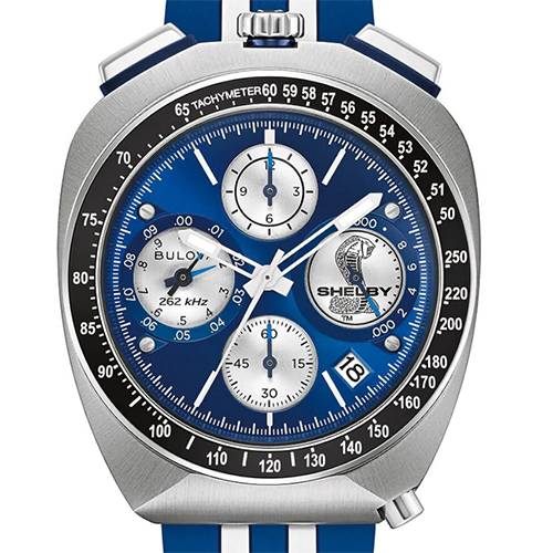 Foto de ejemplo de un cronógrafo de la marca Bulova Foto de ejemplo de un cronógrafo de la marca Bulova