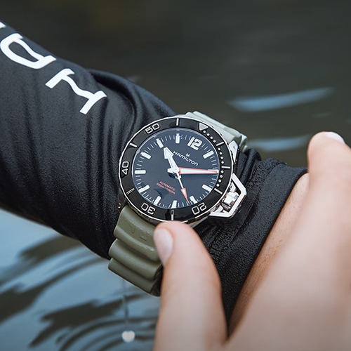 Hamilton Khaki Navy: relojes de buceo suizos con ADN marítimo. Hamilton Khaki Navy: relojes de buceo suizos con ADN marítimo.