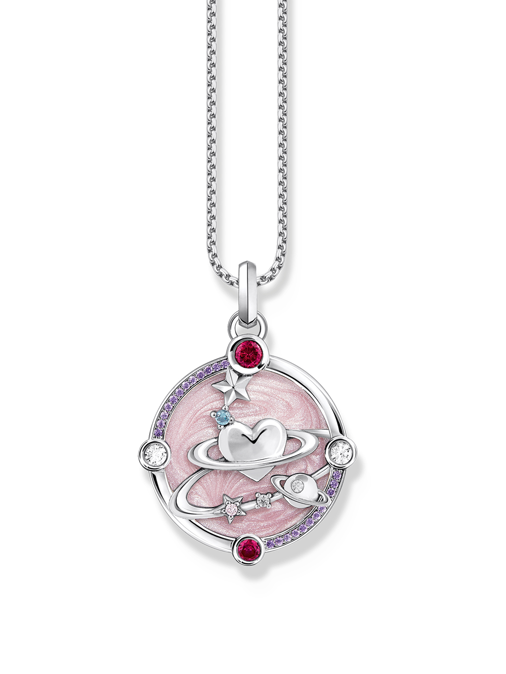 Thomas Sabo Colgante Para Mujer – Charm De Plata De Ley 925 Con Cierre Mosquetón: Regalo Original Para Pulsera O Cadena